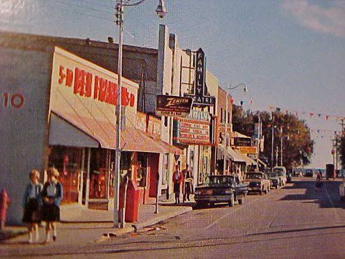 Family Theatre - Old Post Card View (newer photo)